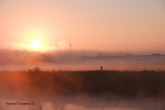 Zonsopkomst Maas mist kleiner formaat DSCF0176